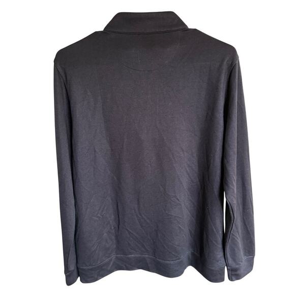 Tailorbyrd Classic Modal 1/4 Zip Black M Golf Athleisure Athletic Preppy Prep - Picture 5 of 9